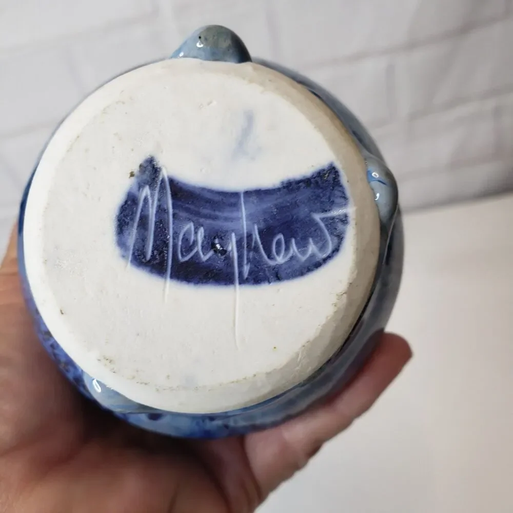 Vintage Phil Mayhew Studio Art Pottery Vase 8